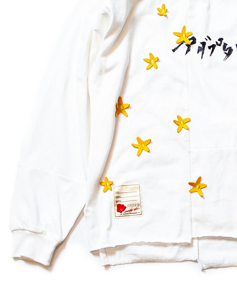 [予約商品2022aw] SEVESKIG/セブシグ/ Make L-S Tee Ver.アダプタビリティ