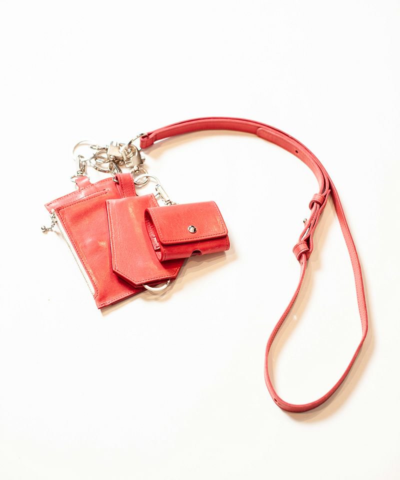 [予約商品2022aw] SEVESKIG/セブシグ/ Japan Cow Leather Multi strap-Ver.Zeo