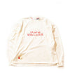 [予約商品2022aw] SEVESKIG/セブシグ/ Applique L-S Tee Ver.Shikisoku-zekuu