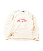 [予約商品2022aw] SEVESKIG/セブシグ/ Applique L-S Tee Ver.Shikisoku-zekuu