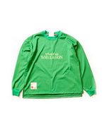[予約商品2022aw] SEVESKIG/セブシグ/ Applique L-S Tee Ver.Shikisoku-zekuu
