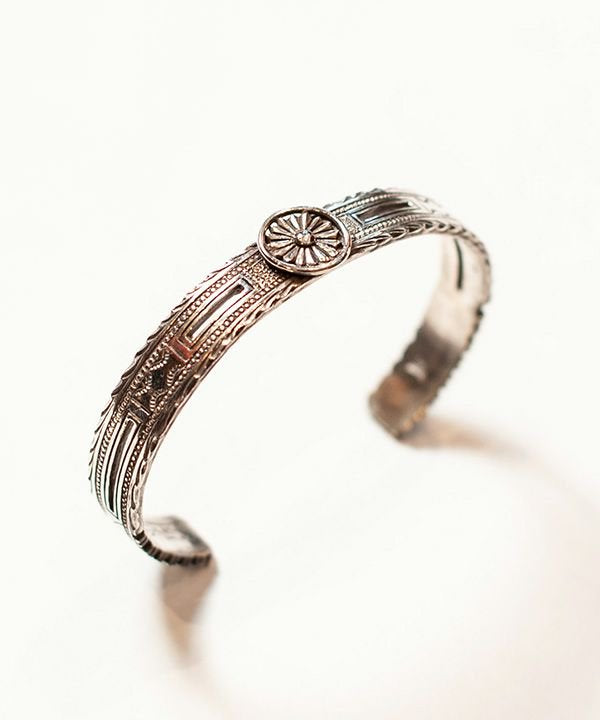 [予約商品2022aw] SEVESKIG/セブシグ/  16Chrysanthemum bangle