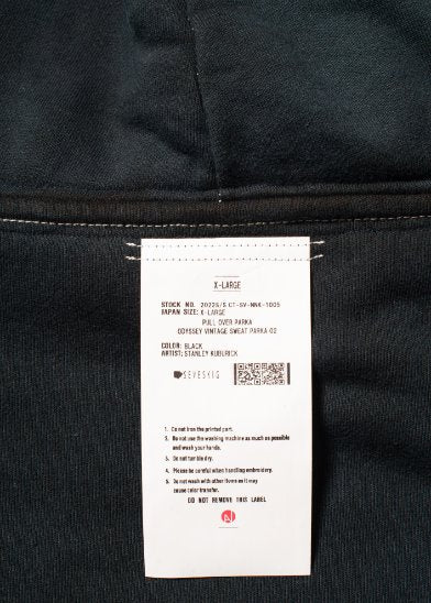 [予約商品] SEVESKIG/セブシグ/ Odyssey Vintage SWEAT PARKA 02
