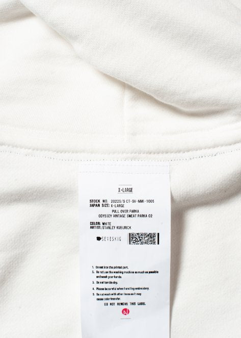 [予約商品] SEVESKIG/セブシグ/ Odyssey Vintage SWEAT PARKA 02