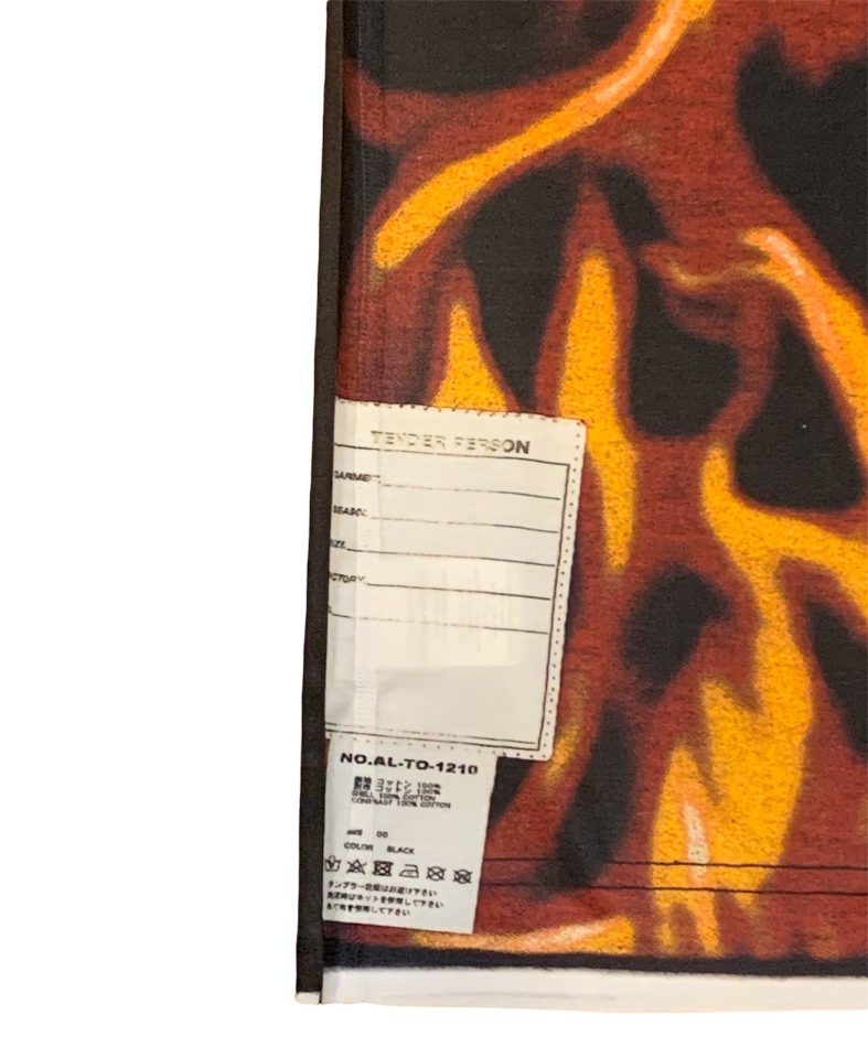 TENDER PERSON(テンダーパーソン) FLAME PATTERN TEE │utility TENDER PERSON(テンダーパーソン) FLAME PATTERN TEE │utility