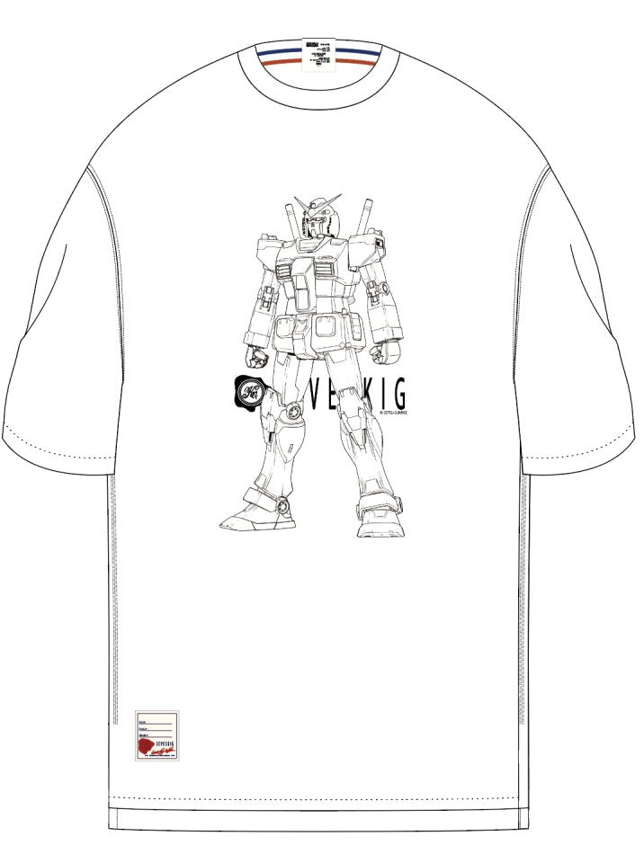[SALE] SEVESKIG/セブシグ/ "S/SL Tee Shirt " Ver. RX78-2 vs Cucuruz Doan's ZAKUⅡ