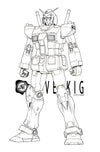 [SALE] SEVESKIG/セブシグ/ "S/SL Tee Shirt " Ver. RX78-2 vs Cucuruz Doan's ZAKUⅡ