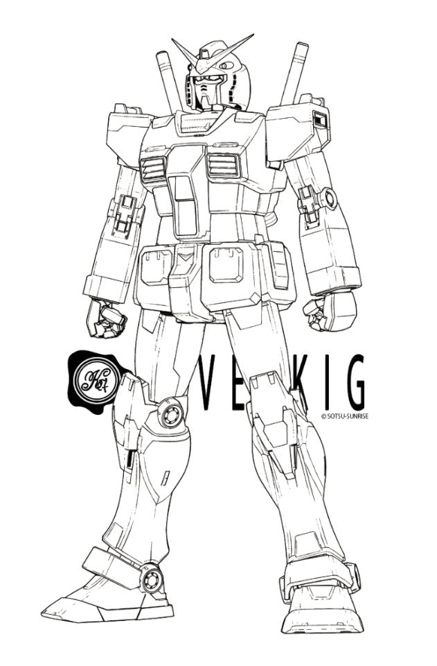 [SALE] SEVESKIG/セブシグ/ "S/SL Tee Shirt " Ver. RX78-2 vs Cucuruz Doan's ZAKUⅡ