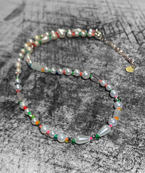 PN_y(ピーエヌワイ)Jumble pearl necklace②