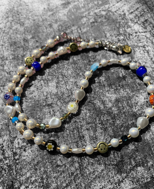 PN_y(ピーエヌワイ)Jumble pearl necklace③