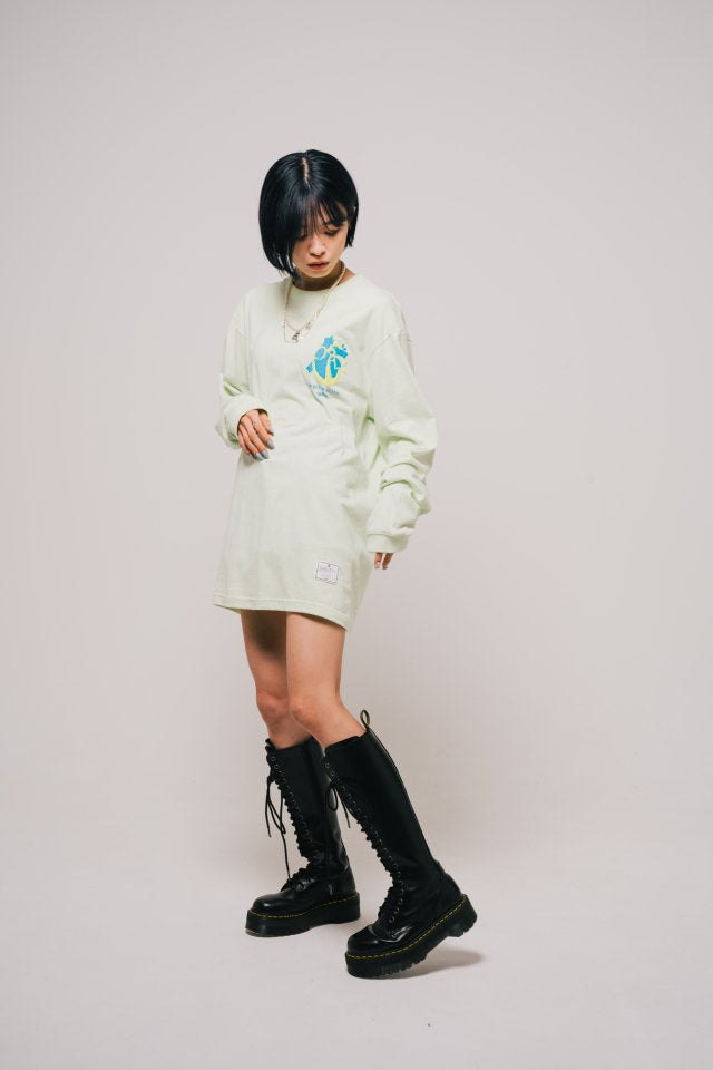 [新春SALE]EFFECTEN(エフェクテン) / chicken hearted L/S Tee