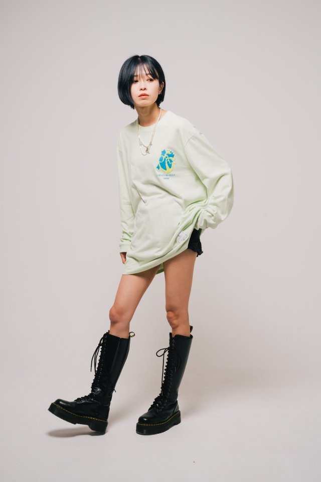 [新春SALE]EFFECTEN(エフェクテン) / chicken hearted L/S Tee