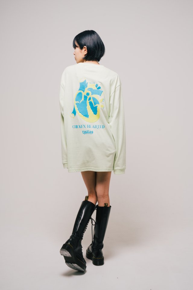 [新春SALE]EFFECTEN(エフェクテン) / chicken hearted L/S Tee