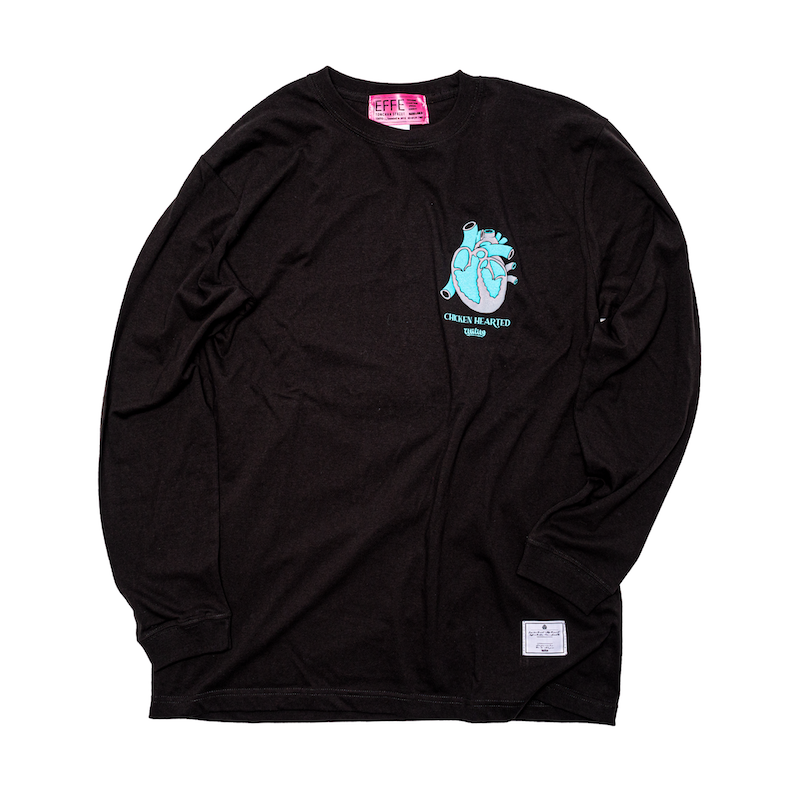 [新春SALE]EFFECTEN(エフェクテン) / chicken hearted L/S Tee