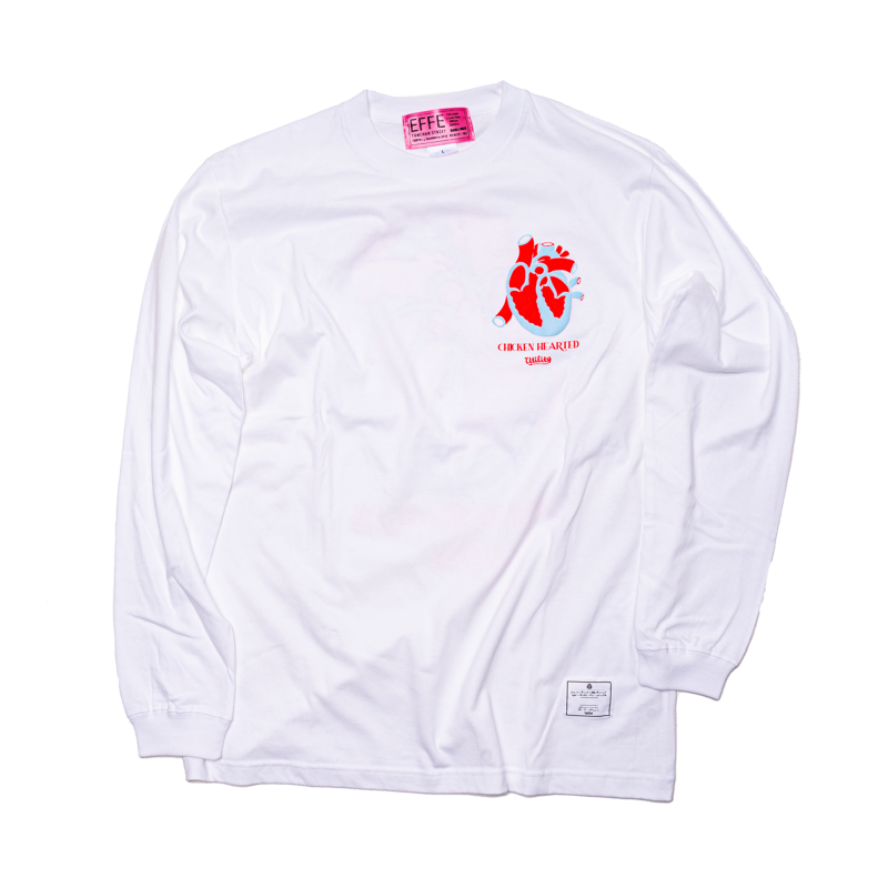 [新春SALE]EFFECTEN(エフェクテン) / chicken hearted L/S Tee