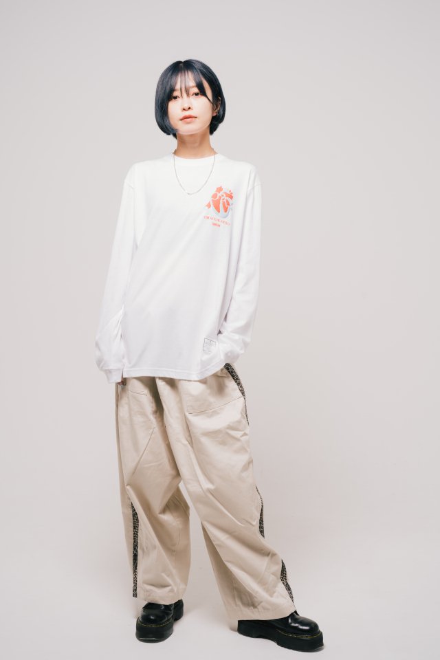 [新春SALE]EFFECTEN(エフェクテン) / chicken hearted L/S Tee