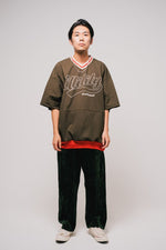 [22aw]EFFECTEN(エフェクテン) / baseball logo football Tee