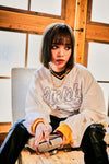 [22aw]EFFECTEN(エフェクテン) / baseball logo football Tee