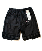 [予約商品2023SS] SEVESKIG/セブシグ/ Iimitation mesh S.F.O Half pants