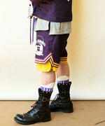 [予約商品2023SS] SEVESKIG/セブシグ/ Iimitation mesh S.F.O Half pants