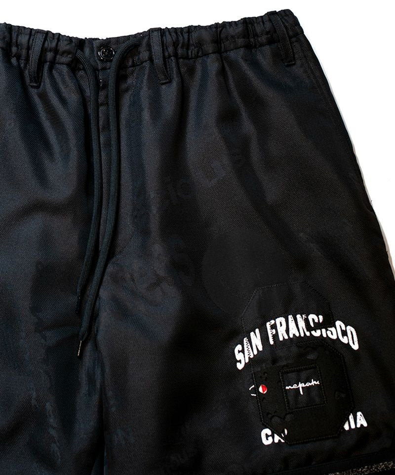 [予約商品2023SS] SEVESKIG/セブシグ/ Iimitation mesh S.F.O Half pants