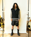 [予約商品2023SS] SEVESKIG/セブシグ/ Iimitation mesh S.F.O Half pants