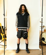[予約商品2023SS] SEVESKIG/セブシグ/ Iimitation mesh S.F.O Half pants