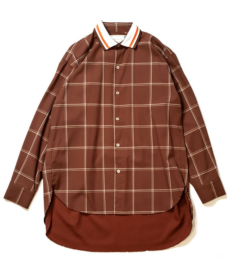 [2023SS] SEVESKIG/セブシグ/ Rumis Wool L-SL Shirt Ver