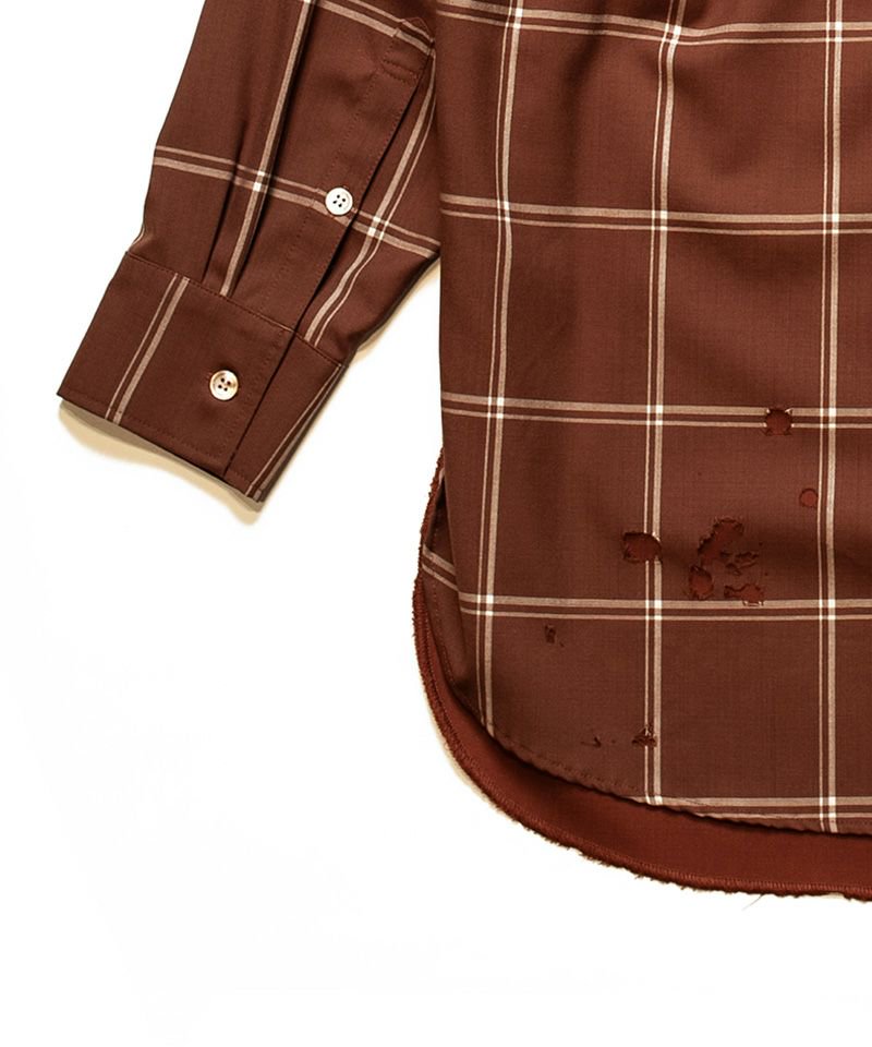 [2023SS] SEVESKIG/セブシグ/ Rumis Wool L-SL Shirt Ver