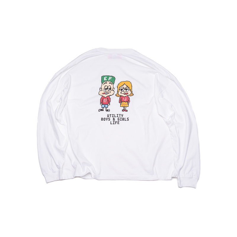 [2023Spring] EFFECTEN(エフェクテン) / utility boys&girls L/S Tee