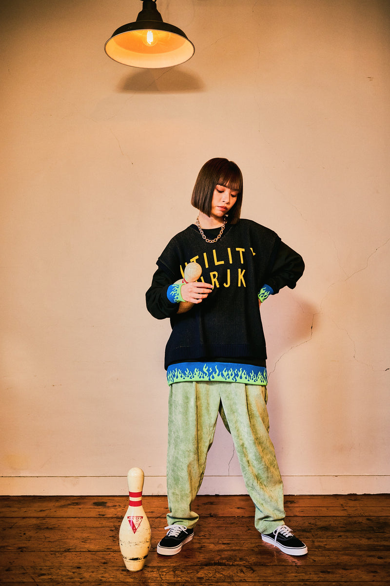[新春SALE]EFFECTEN(エフェクテン) / corduroy tuck EZ pants