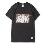 SAY(セイ) S/S TEE “BOX CAMO”