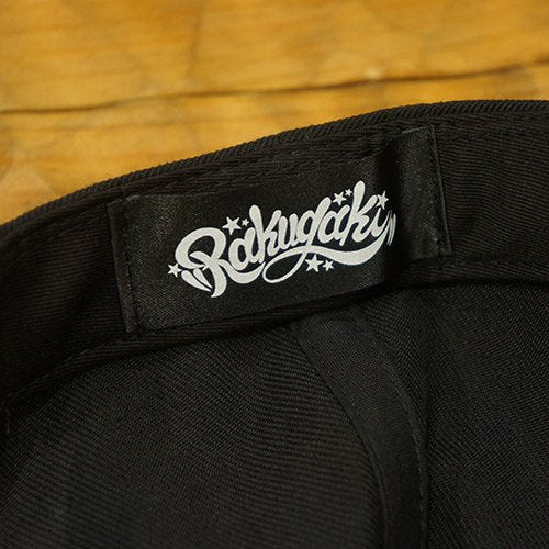 RAKUGAKI RAKUGAKI Main logo Snap Back Cap NAVY×RED/ネイビー×レッド