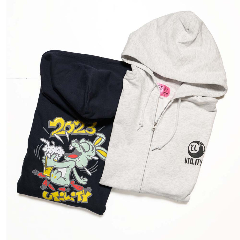 [2023新春limited] EFFECTEN(エフェクテン) / Gluttony Rabbit Hoodie