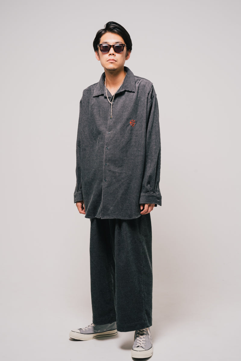 [新春SALE] EFFECTEN(エフェクテン) / corduroy wide tuck pants