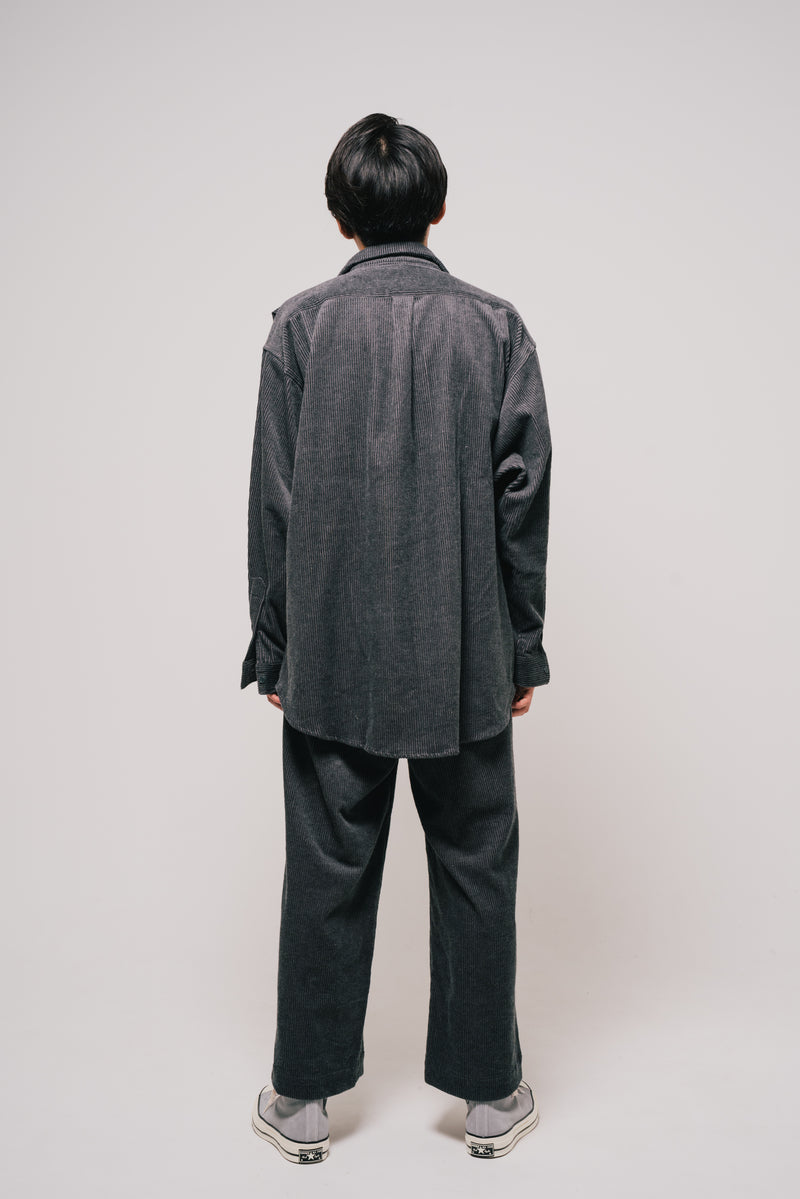 [新春SALE] EFFECTEN(エフェクテン) / corduroy wide tuck pants