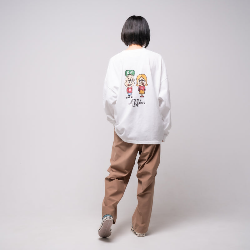 [2023Spring] EFFECTEN(エフェクテン) / utility boys&girls L/S Tee
