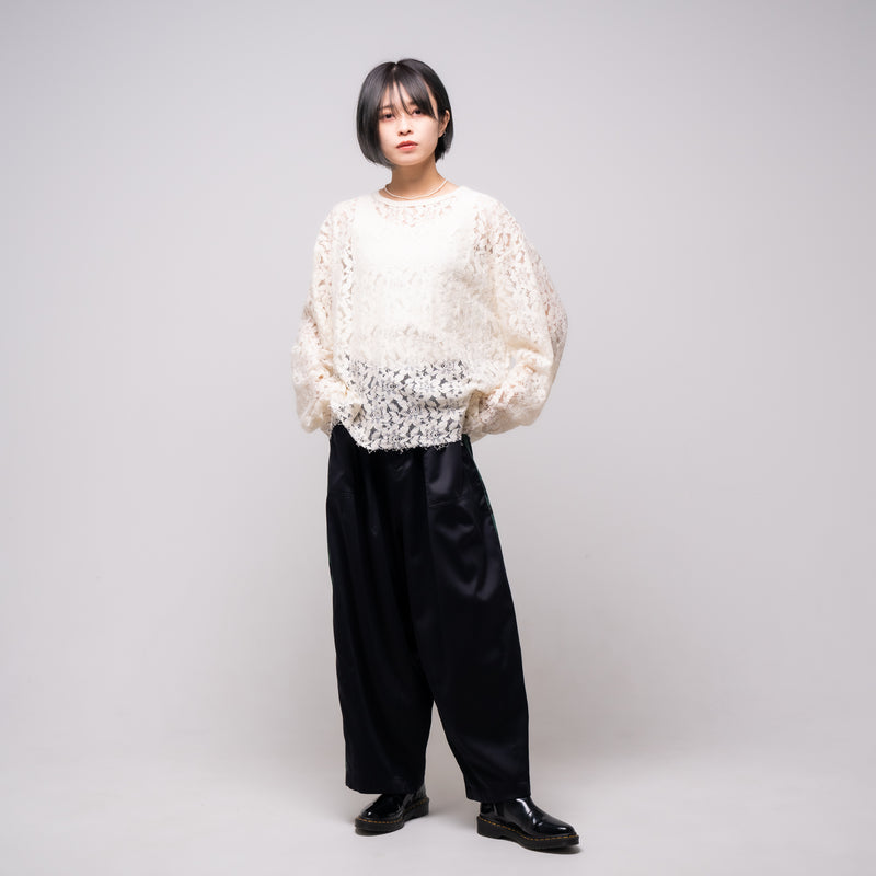 [2023Spring] EFFECTEN(エフェクテン) / flower lace cutsew