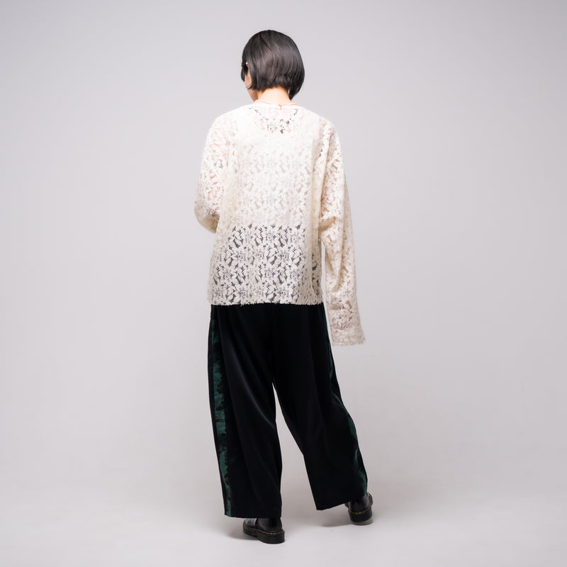 [2023Spring] EFFECTEN(エフェクテン) / flower lace cutsew
