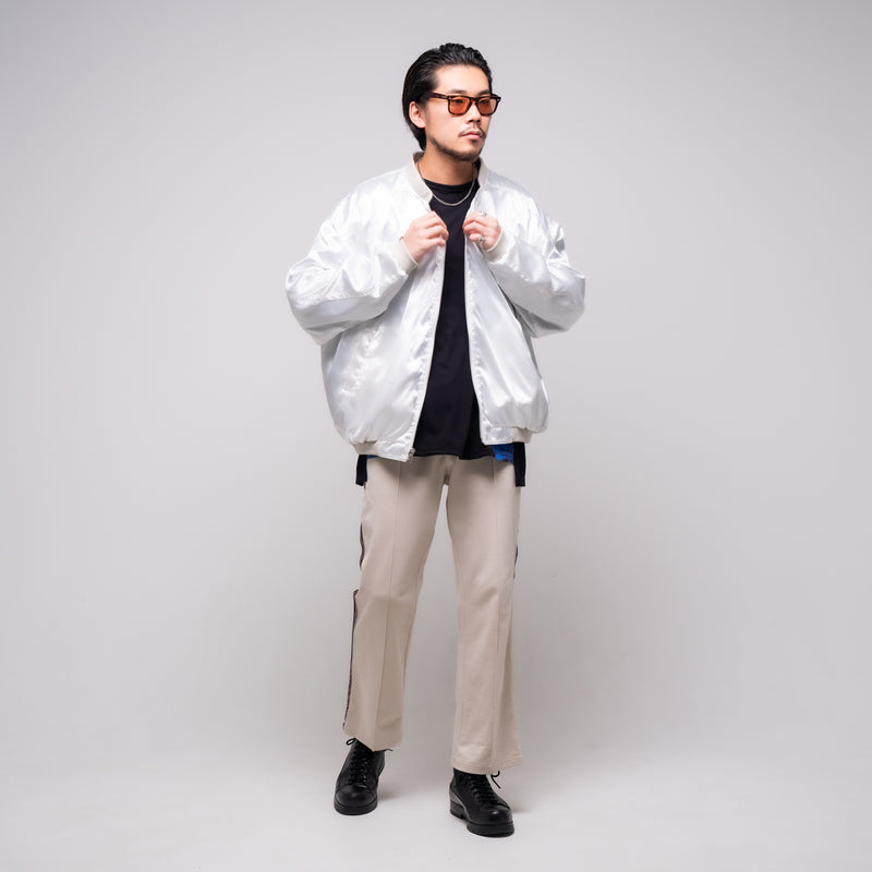 [2023Spring] EFFECTEN(エフェクテン) / line track semi-flare pants