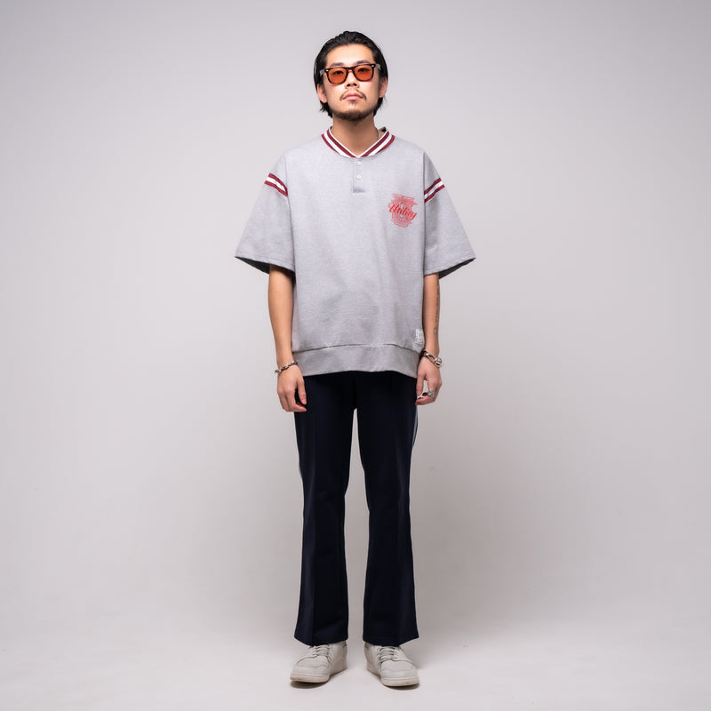 [2023Spring] EFFECTEN(エフェクテン) / U baseball henley neck s/s Tee