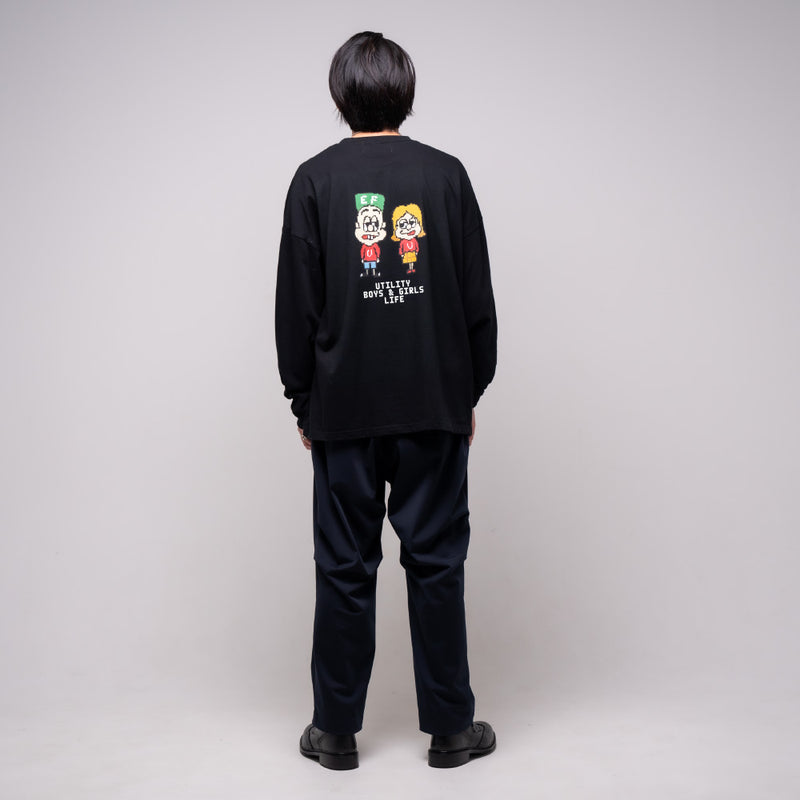 [2023Spring] EFFECTEN(エフェクテン) / utility boys&girls L/S Tee