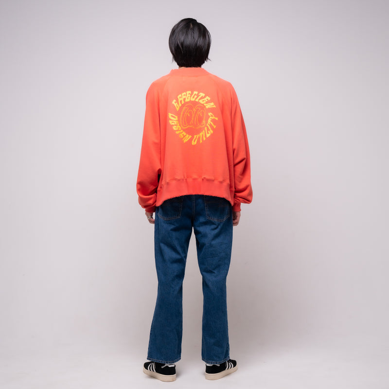 [2023Spring] EFFECTEN(エフェクテン) / pigment raglan sleeve sweat