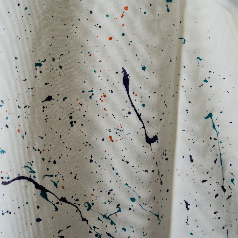 [YCF] EFFECTEN(エフェクテン) / Ycf-38 paint embroidery L/S Tee