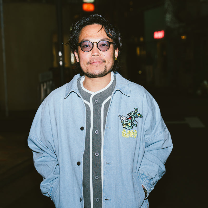 [予約商品] EFFECTEN(エフェクテン) / "smu" Dolman Denim coach JKT
