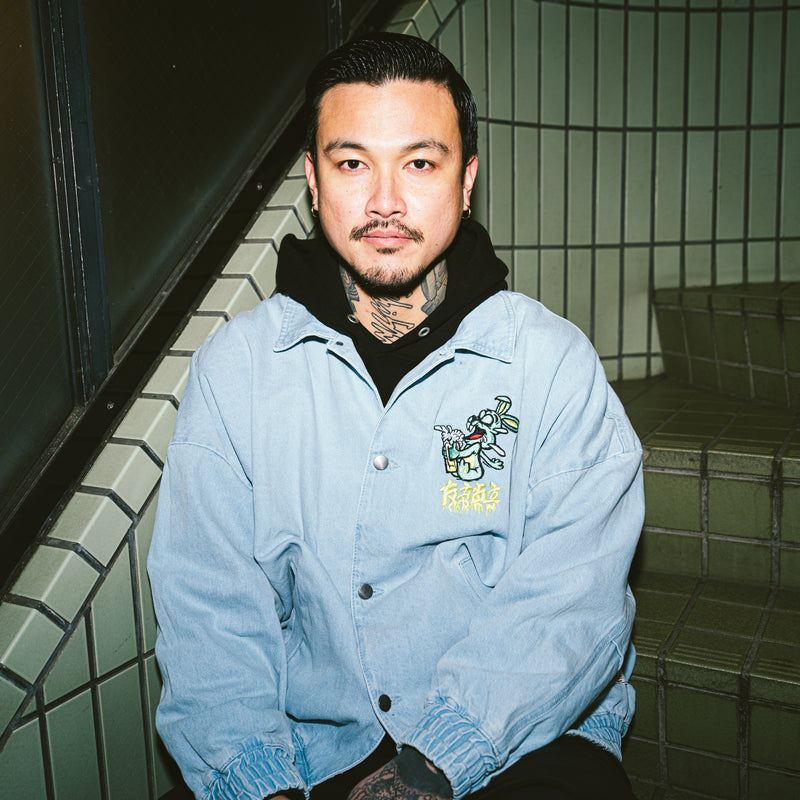 [予約商品] EFFECTEN(エフェクテン) / "smu" Dolman Denim coach JKT