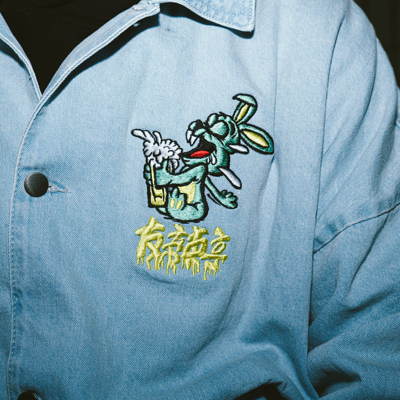 [予約商品] EFFECTEN(エフェクテン) / "smu" Dolman Denim coach JKT